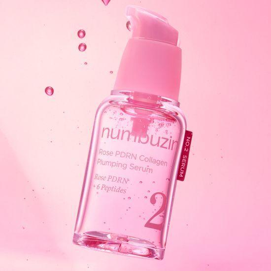 Numbersin No. 2 Rose PDRN Collagen Plumping Serum 30ml