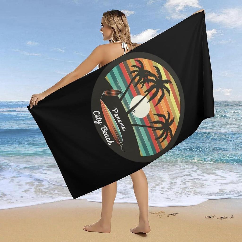 Coconut trees Beach Towel for Family stuffs friends Gifts Quick-Dry Sand free For Bath Yoga Tourism Beach Camping Swimming GYM