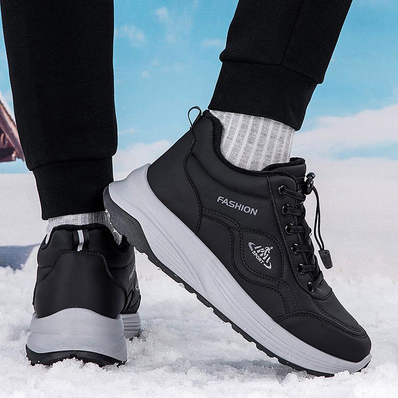 Winterschuhe Samt warm Baumwollschuhe weiche Sohle ultraleicht Seniorenschuhe Sport Freizeit Schuhe Schuhe für Mütter mittleren Alters