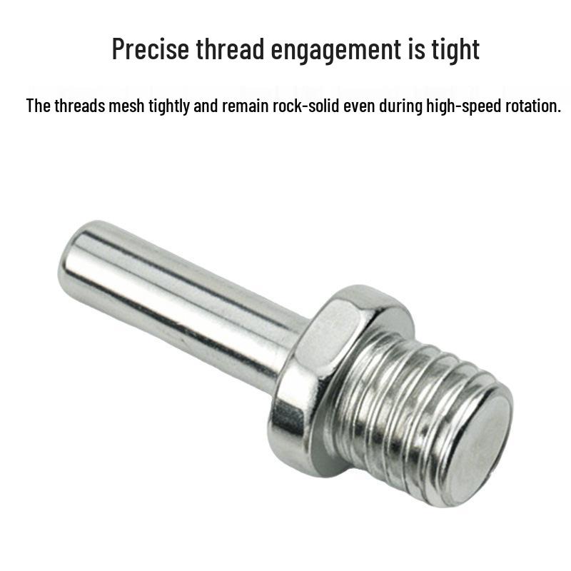 Cordless Drill To Grinder Adapter: Polishing & Cutting Tool with Self-Adhesive Pad