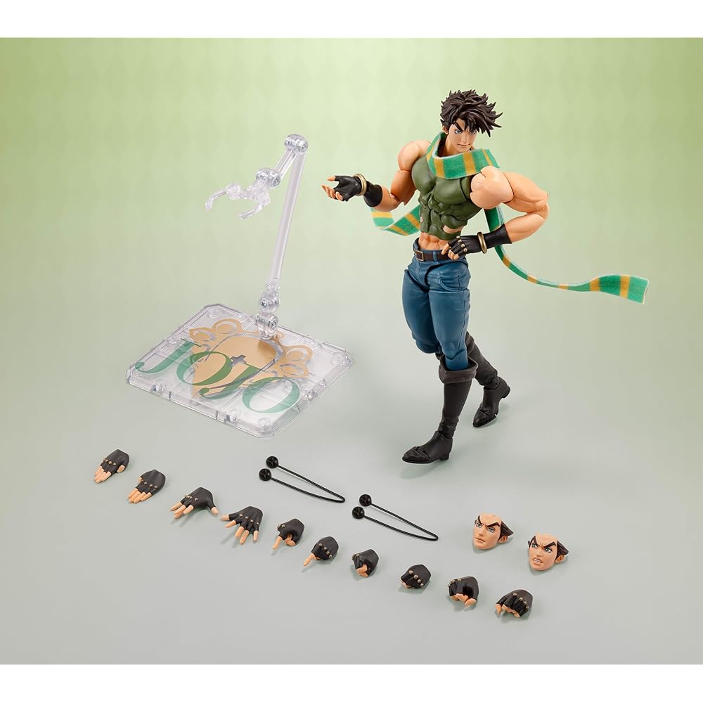 TAMASHII NATIONS S.H.Figuarts JoJo's Bizarre Adventure: Battle Tendency Joseph Joestar, approximately 172mm, PVC, ABS, and fabric, pre-painted action 