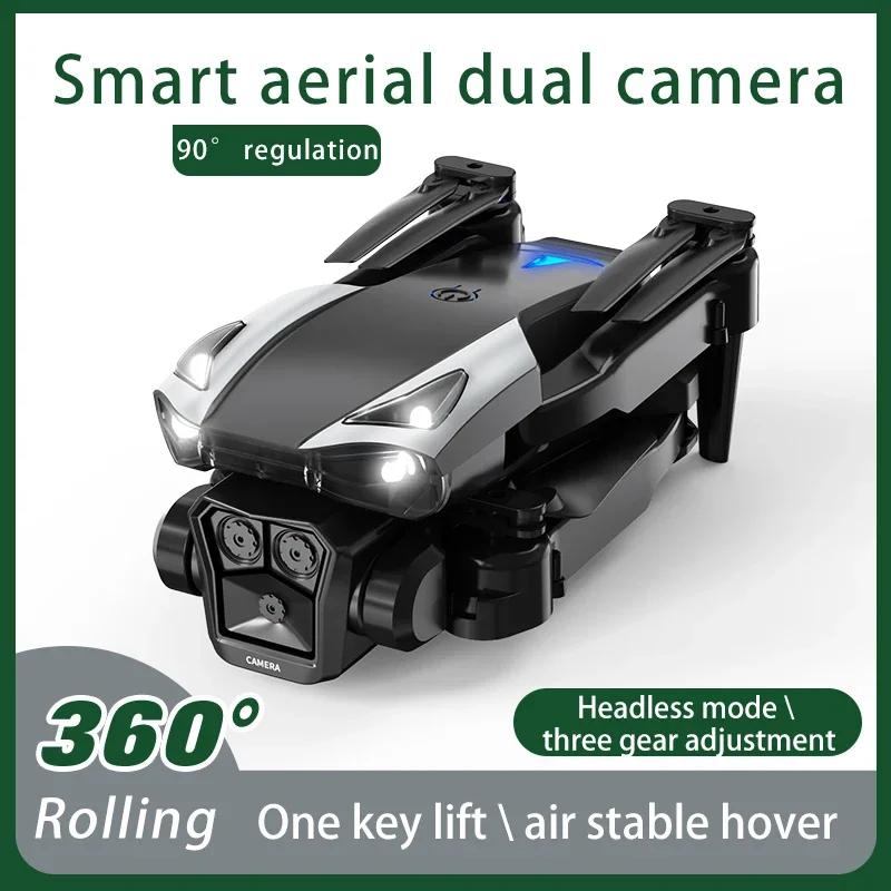 2025 Neu H18 RC Mini Drohne 4K HD Dualkamera Hindernisvermeidung Schwebend Faltbar Mini RC Hubschrauber WIFI GPV Quadcopter Spielzeug Kindergeschenk
