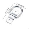 6Pcs Lashing Rope Tie Down Locking Pull for Boats Kayaks