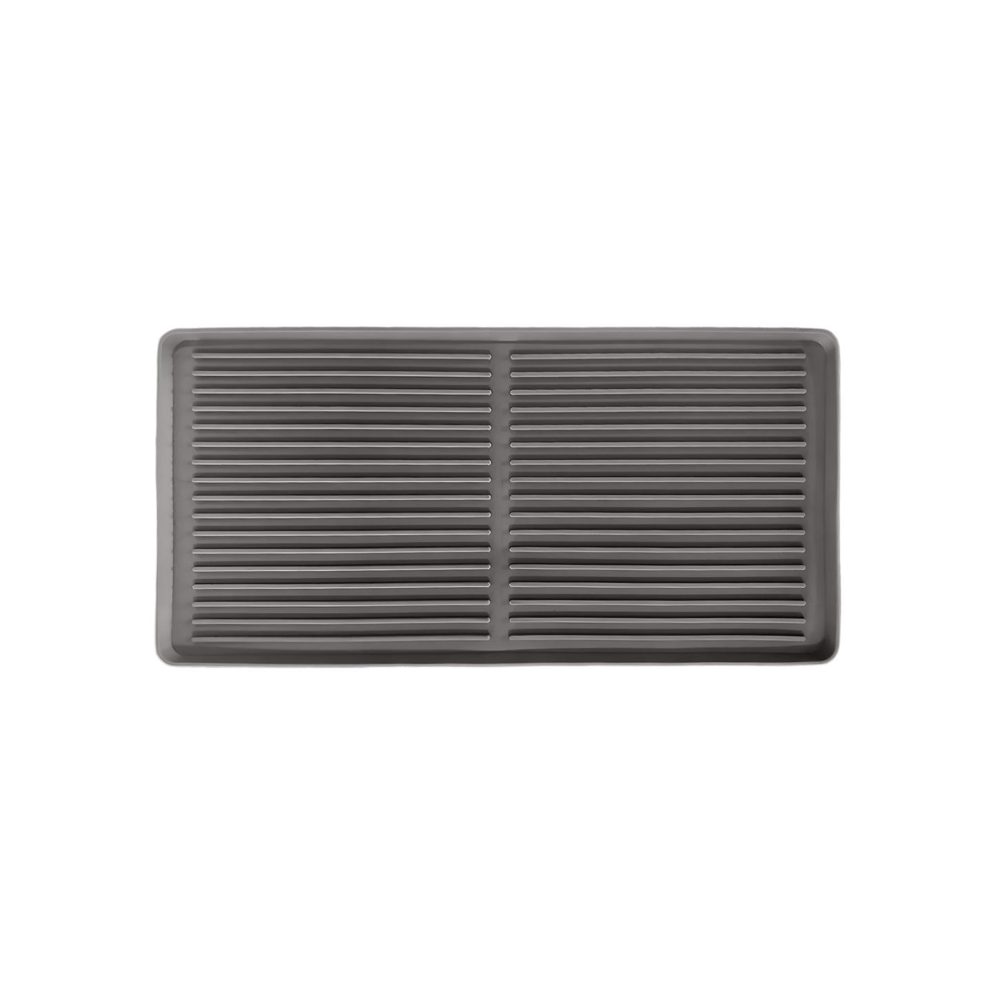Silicone Non-slip Heat-resistant Coffee Mat & Drain Tray