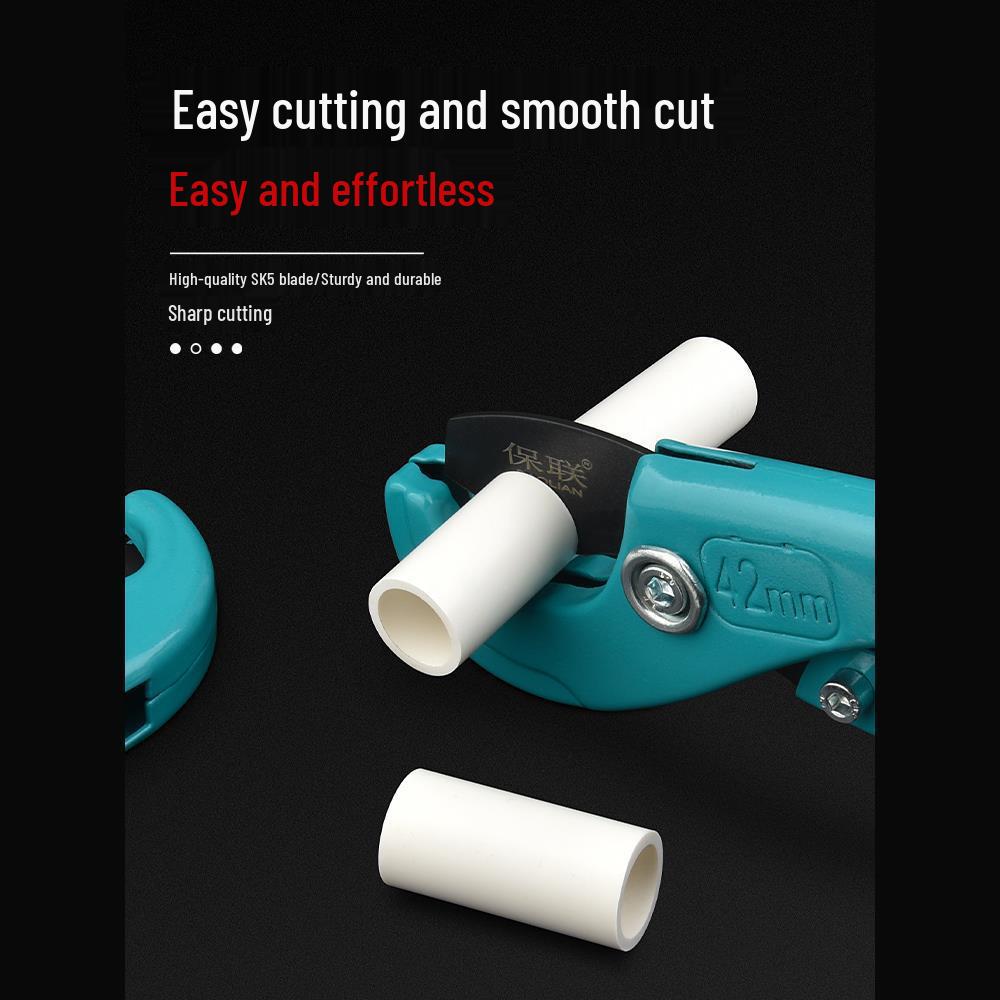 PVC Pipe Cutter - Quick, Professional Cutting Tool for PPR, PVC, and Water Pipes.