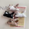 Running Cat Magnet Fridge Sticker Fuuny Cute Cartoon Fridge Sticker Decor Kawaii Animal Refrigerator Home Decor Kitchen Ornament
