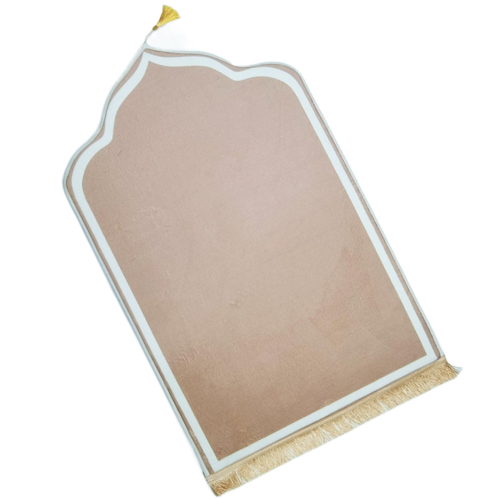 Портативный молитвенный коврик Фланелевый с кисточкой Ковер для зонирования Моющийся для подарков