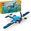LEGO Creator Air Racer Toy Building Set for Kids Ages 7-9, Includes Airplane and Blimp, 31160