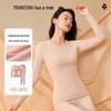 Women's Cotton Round Neck Thermal Underwear Set