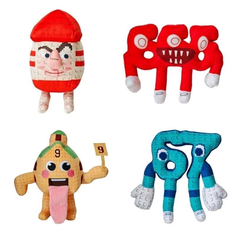 Anime STEAL A BRAINROT Maison Non. 9 Peluches Mignonnes Esok Sekolah Poupée Peluche Jandel Jouets Environnants de Jeu Pour Enfants Cadeau d'Anniversaire
