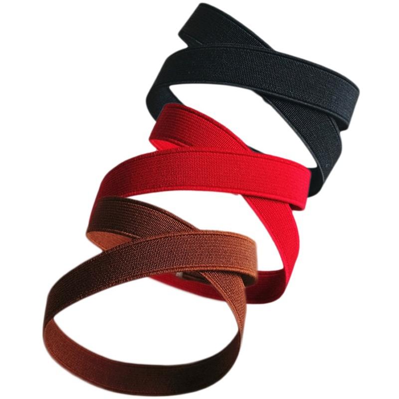 1 Pair High Heel Shoes Anti-Loose Straps High Elastic With Buttons Women High Heel Shoes Accesories