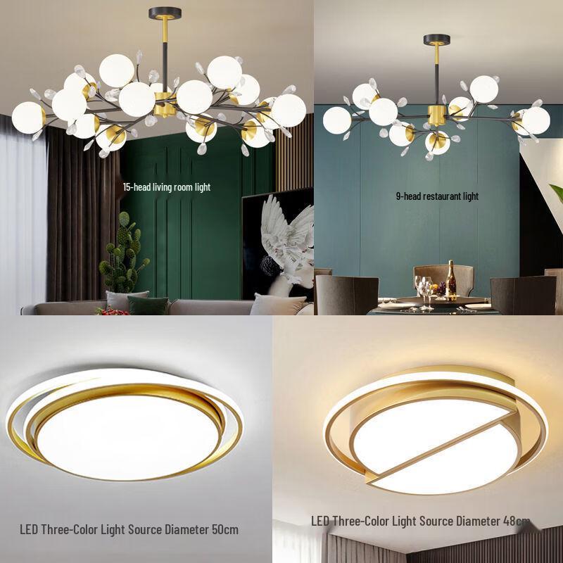 NuFeng Nordic Living Room Chandelier