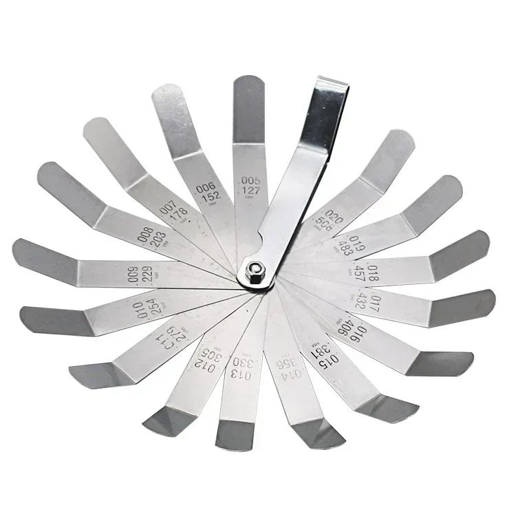 Motorcycle Engine Valve Screw Adjusting Spanner Tool Valve clearance adjustment tools + Feeler gauge 0.02-1