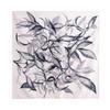 100% silk high-end women's new elegant oil painting large square scarf air conditioner shawl