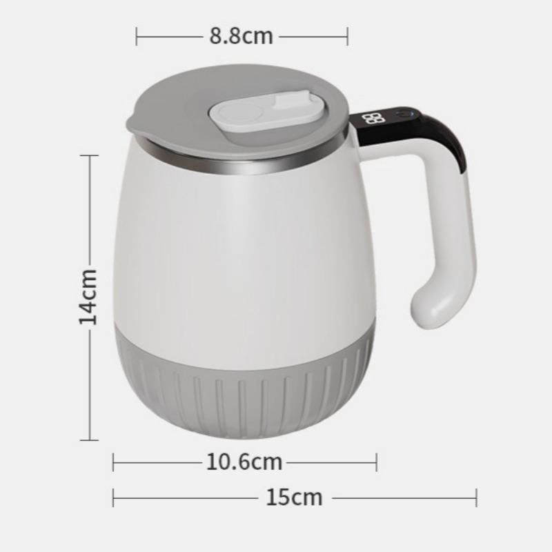 Tasse à café à affichage intelligent de la température 2025 316 Magnétique Auto-mélangeur Électrique Portable Bouteille Shaker