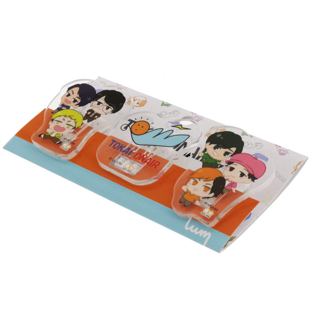 Sunstar Stationery UUUM Clip Set Tokai On Air S3620441