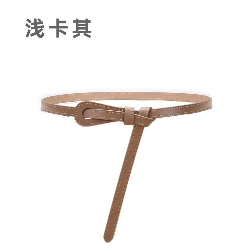New Style, Women's Genuine Leather, Slim Waistband, Decorative Strap, Waist Seal, Versatile Dress, Vintage Leather, Women's Belt