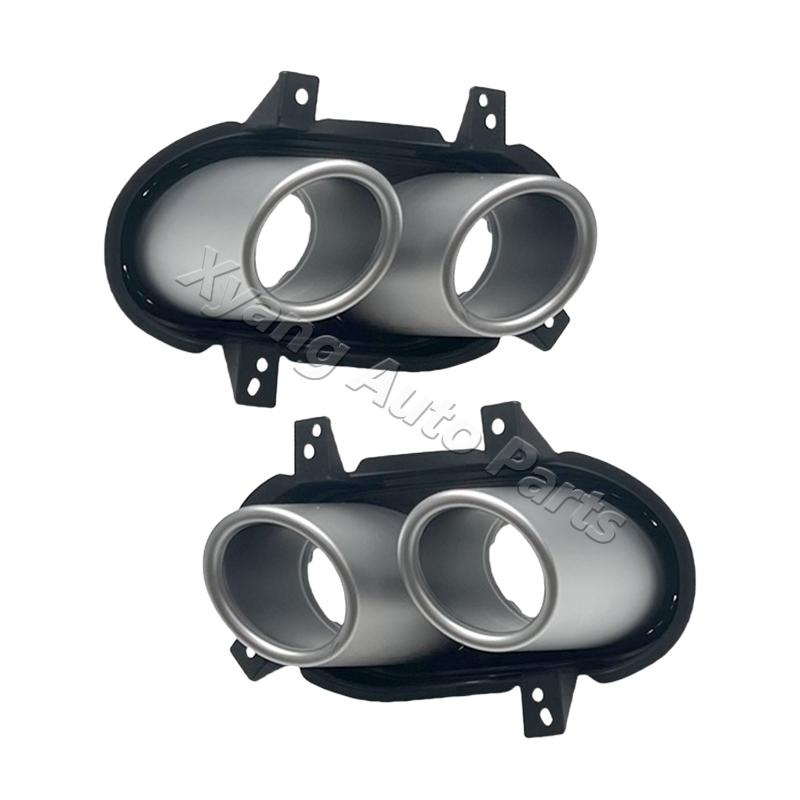 For Geely Coolray 2024-2025 Tail Throat Rear Bumper Exhaust Pipe