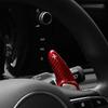 For Hyundai Tucson NX4   2024 Real Carbon Fiber Black Red Steering Wheel Shift Paddle Shifter Extension Accessories