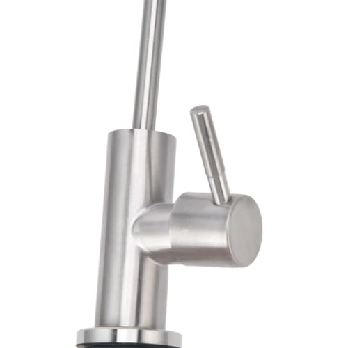 G1/2 Water Purifier Faucet, 304 Stainless Steel Drinking Water Faucet, 360 Degree Rotation Touch-On Bathroom Sink Faucet, Concentrated Water Filtratio