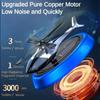 Solar Car Air Freshener Car Center Console Perfume Helicopter Decoration Car Interior Solar Car Rotating Perfume