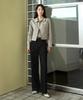 Mind Bridge Woman [W] Wide Fatigue Denim Pants Mydp6211