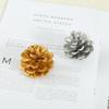 Gold & Silver Pine Cone Christmas Ornament: Home Decoration & Dried Flower Display