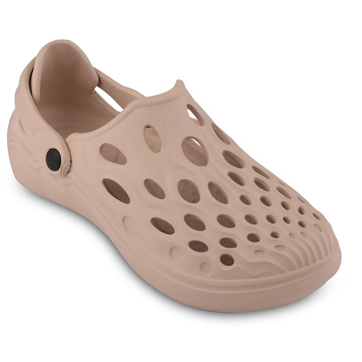 

Мужские супер легкие дышащие летние пляжные тапочки с мягкой подошвой, сабо 41 бежевый