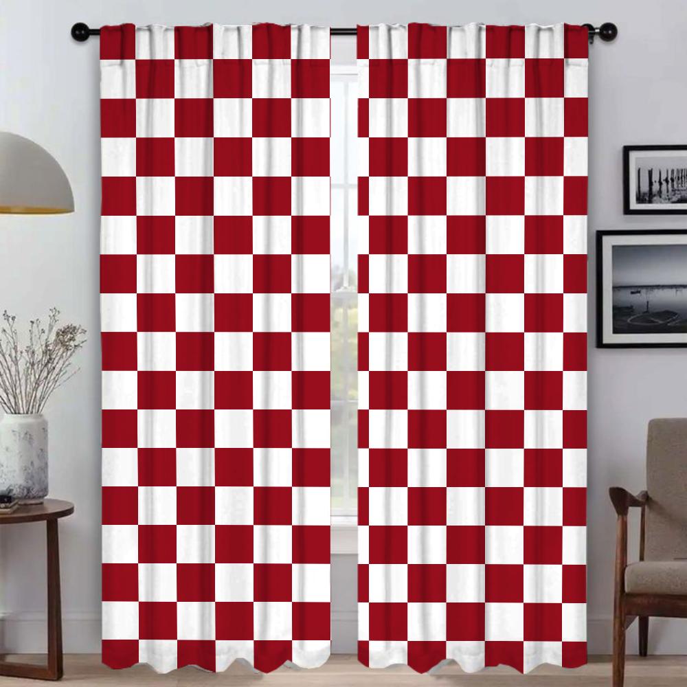 

Сетка Хэллоуин украшения Современные Шторы для гостиной для камеры Домашний интерьер Шторы 2 шт Разделение затемняющие шторы W50xH70cmx2pcs-CL