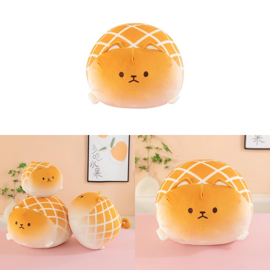 Cartoon Pineapple Dog Plush Pillow Soft Toy For Kids And Girls