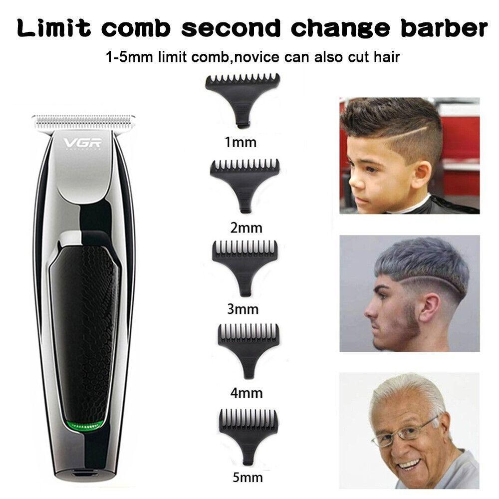 

Cordless Professional Rechargeable Barber Hair Clipper Hair Trimmer Hair Cutting Shaver Beard