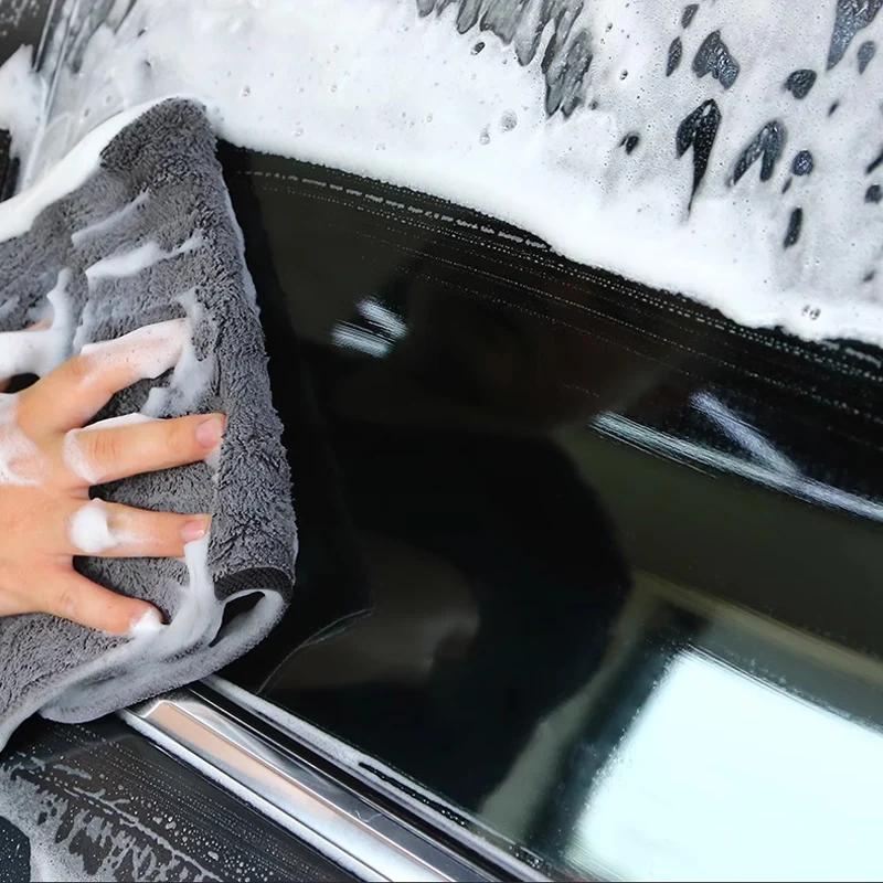 For VOLKSWAGEN VW Car Wash Microfiber Towel Auto Cleaning Drying Rag Cloth For Volkswagen VW Golf 5 6 Polo Passat Tiguan Touran