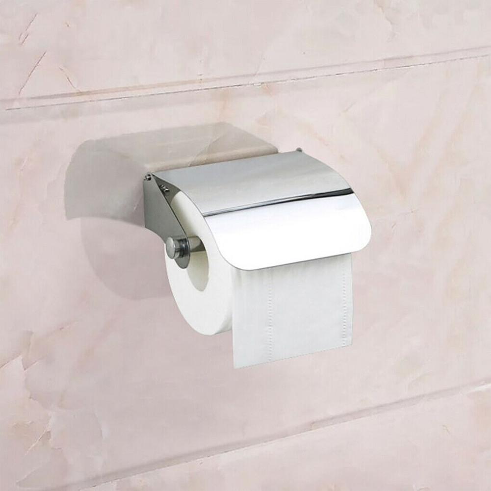 13cm (H) * 8.5cm (W) Toilet Roll Holder High Shine Finish