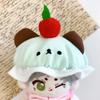 Mint Frilled Hat Shirt Set for 10cm Plush Kigurumi Otaku Doll Doll Costume & Toys, Accessories, Activities, Mascot, K-Pop [Used]