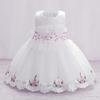 Girls' Embroidered Formal Dresses: Infant & Toddler Mesh Puffy Skirts, Princess Style
