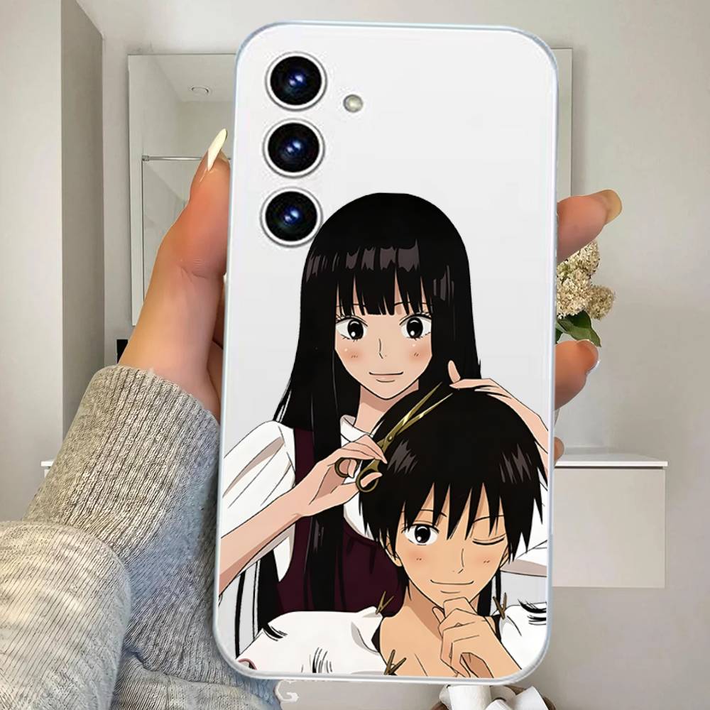 Cute K-Kimi Ni Todoke HD Clear Transparent Phone Case For Samsung Galaxy A52,A12,A51,S24,S23,S22ULTRA,S21 Edge,S20LITE,Plus,U