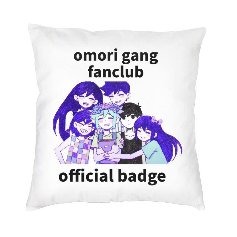 

Electronic Role Games Omori Cushion Cover 45x45 Home Decorative Printing Throw Pillow Case for Living Room Two Side 30x30cm 12x12in