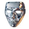 Disco Ball Glitter Face Cover Festival Masquerade Face Covering for DJ Stage Bar Party Holiday Decoration