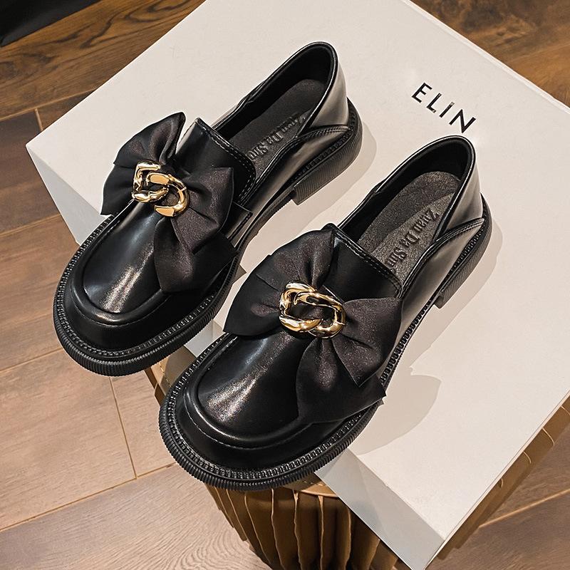 Soft Shoes Woman 2025 Pointed Toe Casual Female Sneakers All-Match Shose Women Oxfords Women's Modis British Style New Cross