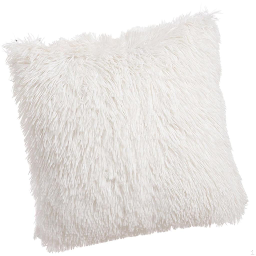 Plush Cushion Cover Elegant Bedding Comfortable Home Decor, Throw Pillow Cover,