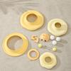 Three Layer Bee Shaped Track Amusement Disc Cat Toy with Detachable Top Swinging Teasing Ball - Clean Design Pets Toy Playing