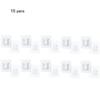 New Multi-Purpose Hooks 5/10 Pairs Double-sided Adhesive Wall Hooks Waterproof Clothes Hats Towel Hooks Kitchen Bath Door Hooks