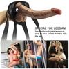 Big Realistic Dildo Harness Fake Penis Pants Sex Game Strap On Dildos Sex Toys for Lesbian or Gay