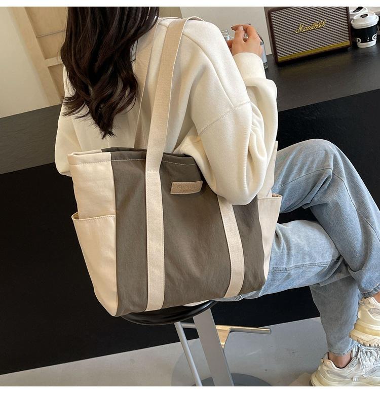 Выходная легкая сумка женская сумка большой емкости сумка-тоут модная повседневная — фото 16