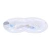 Dog Cat Water Mat Pet Anti Scratch PVC Leakproof Cooling Water Sensory Play Mat L Gray