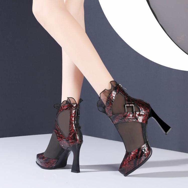 Plataforma impermeable zapatos de tacón alto primavera y verano 2020 nuevo  puntiagudo encaje grueso tacón romano sandalias de tenis para mujer comprar  a buen precio — entrega gratuita, reseñas reales con fotos — Joom
