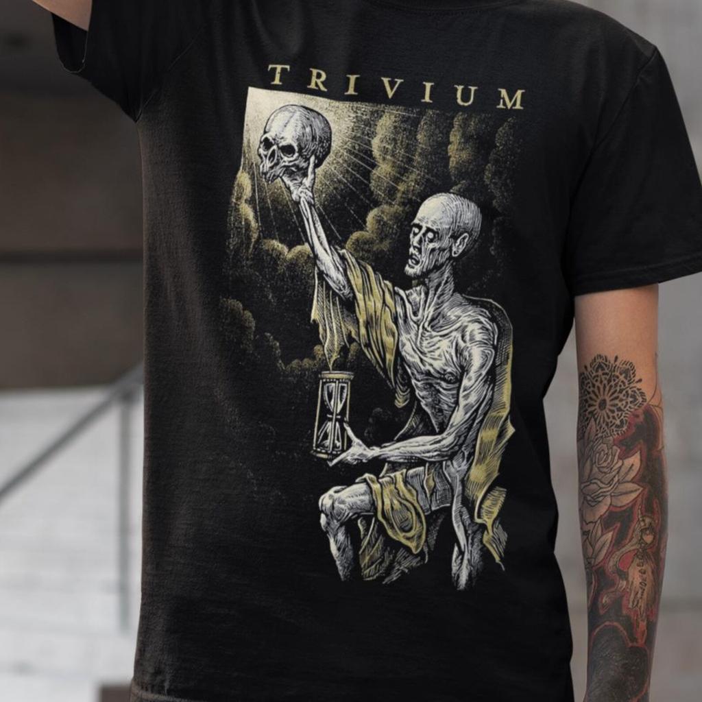 Trivium T shirt | Metal Music Shirt | Dying In Your Arms | Catastrophist | Strife | In Waves Album | Trivium Merch | Cotton Tee