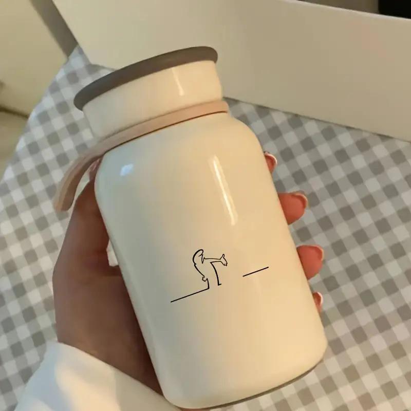 La Linea Minimalist Line Art Stickers - Self-Adhesive Vinyl Decals For Water Bottles, Laptops, Fridges, Cars & Glass Surfaces