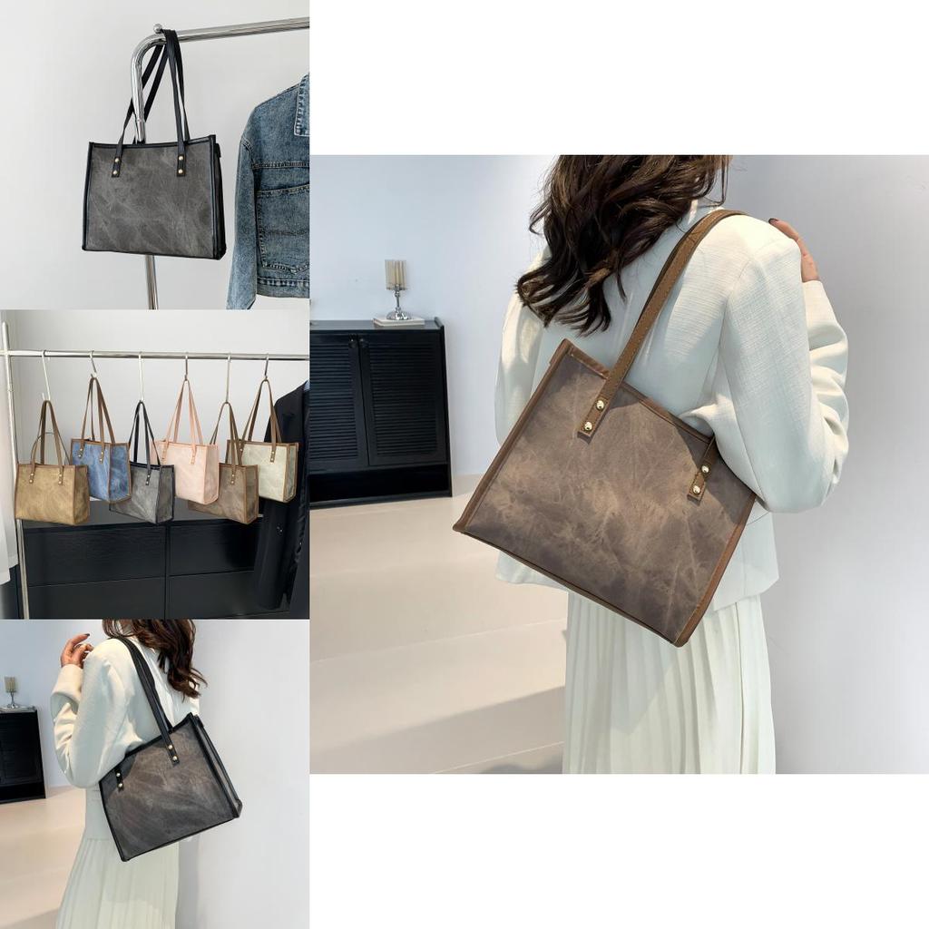 Large Capacity Tote Bags 2024 Street Fashion Shoulder Bag For Women