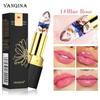 Kouzelná rtěnka měnící barvu dlouhotrvající rtěnka voděodolná červená tyčinka na rty plumper kawaii make-up girl roztomilá kosmetika